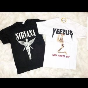 Nirvana & Yeezus Tee